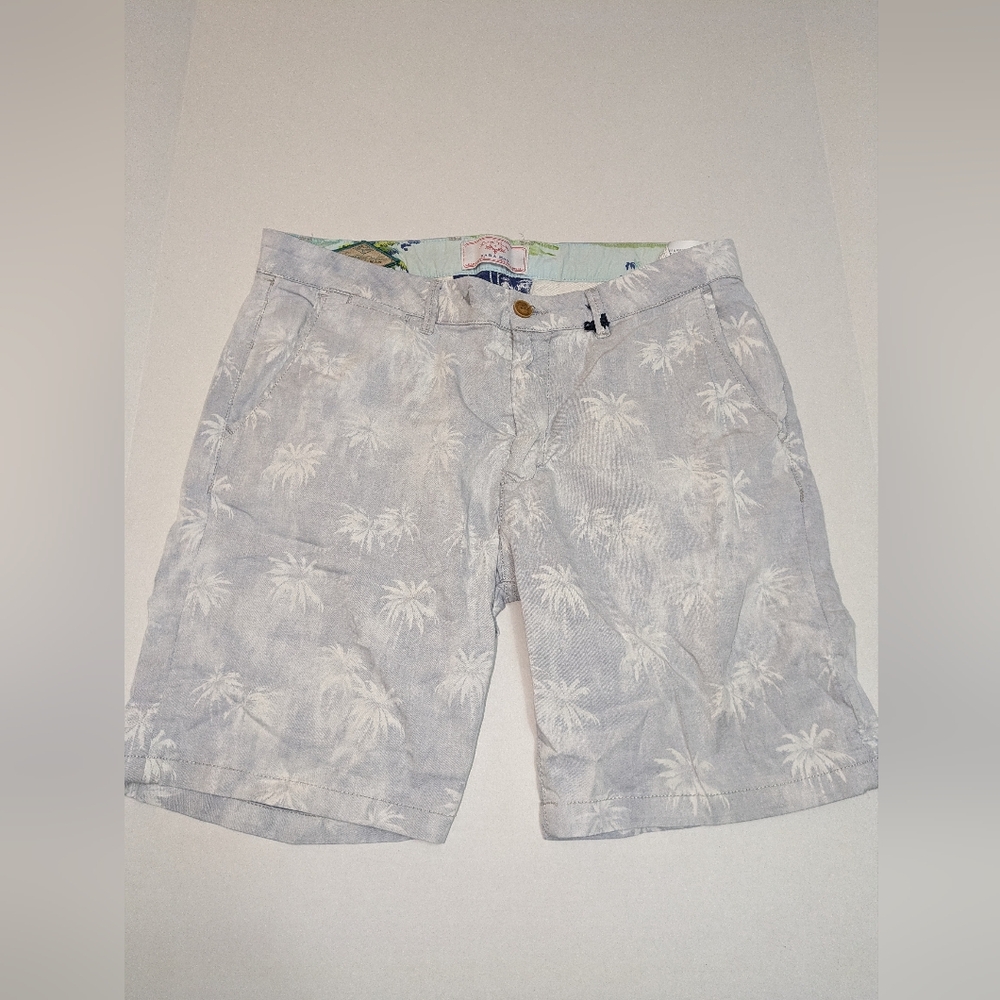 Zara Man Mens Denim Couture Shorts Preowned. Size 32